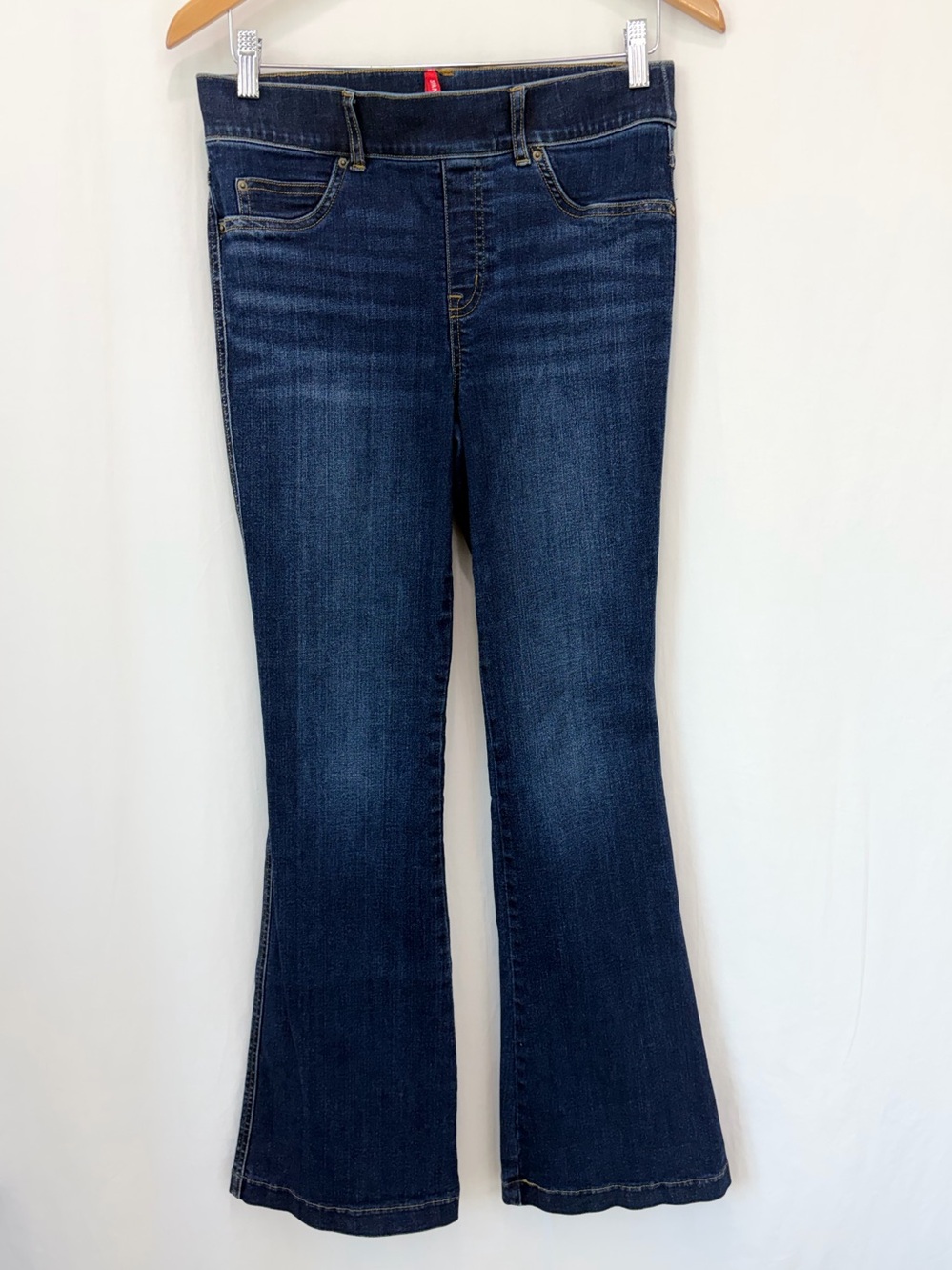 Dark Blue Women's Flared Jeans - Brand Unspecified